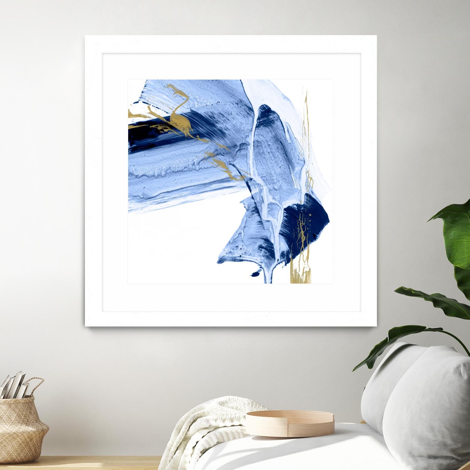 Golden Current I by Ethan Harper on GIANT ART - gold abstract abstract