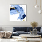 Golden Current I by Ethan Harper on GIANT ART - gold abstract abstract