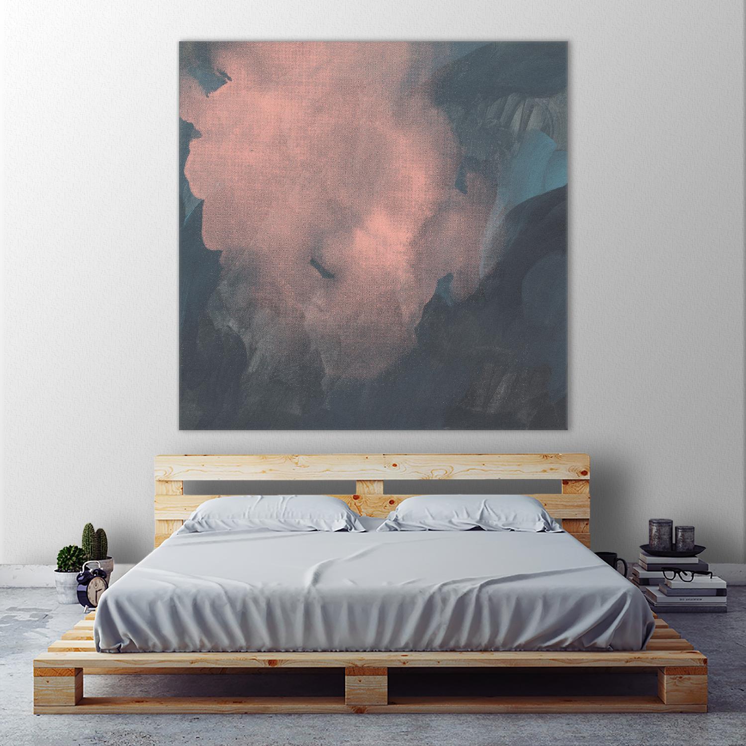 Sunset Aura I by Jacob Green on GIANT ART - pink  abstract abstract