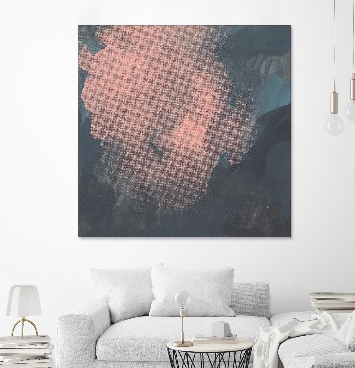 Sunset Aura I by Jacob Green on GIANT ART - pink  abstract abstract