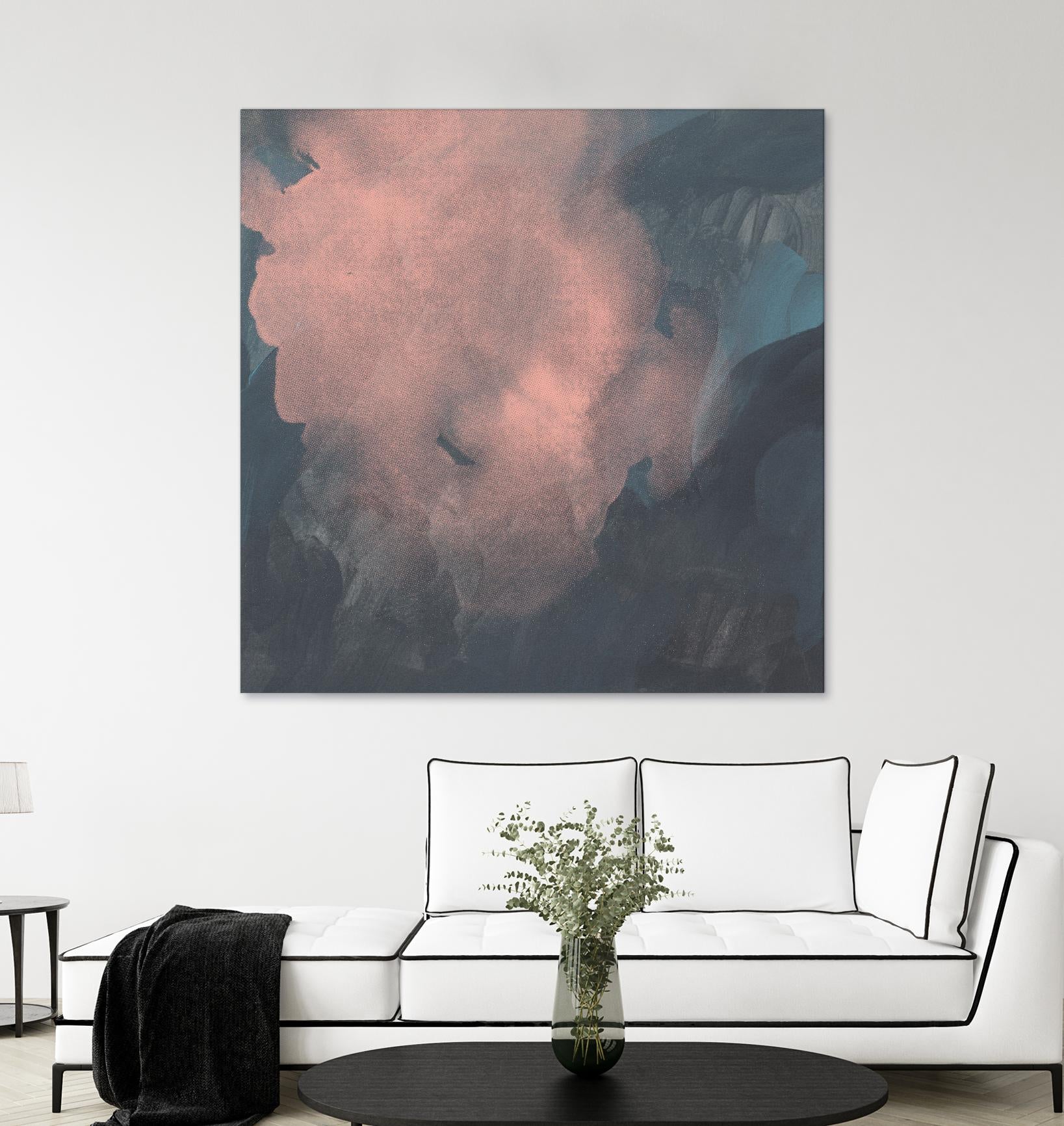 Sunset Aura I by Jacob Green on GIANT ART - pink  abstract abstract
