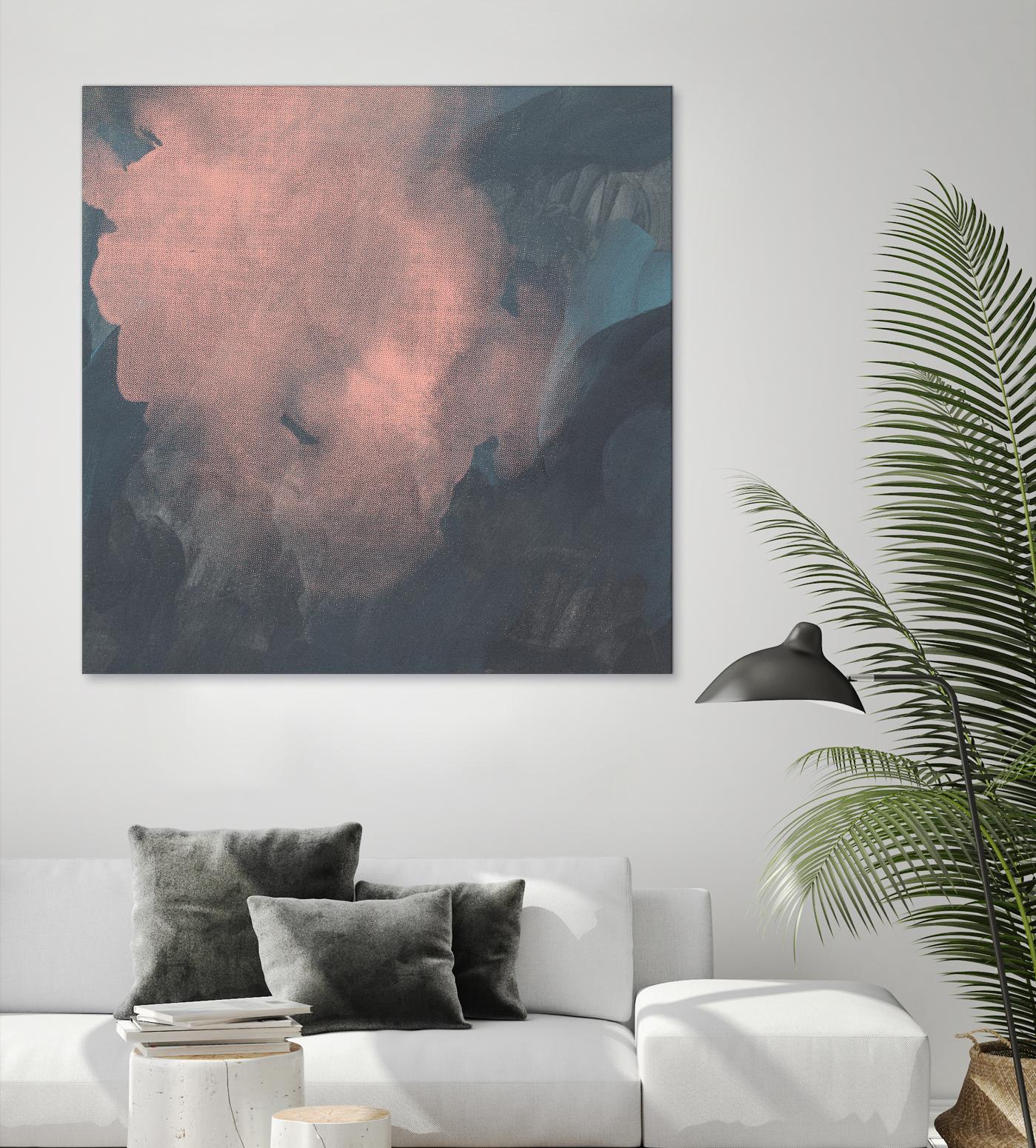 Sunset Aura I by Jacob Green on GIANT ART - pink  abstract abstract