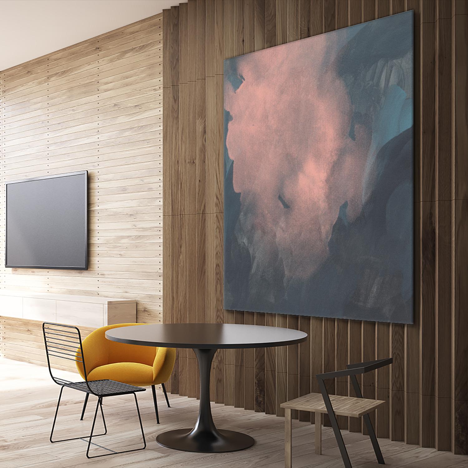 Sunset Aura I by Jacob Green on GIANT ART - pink  abstract abstract