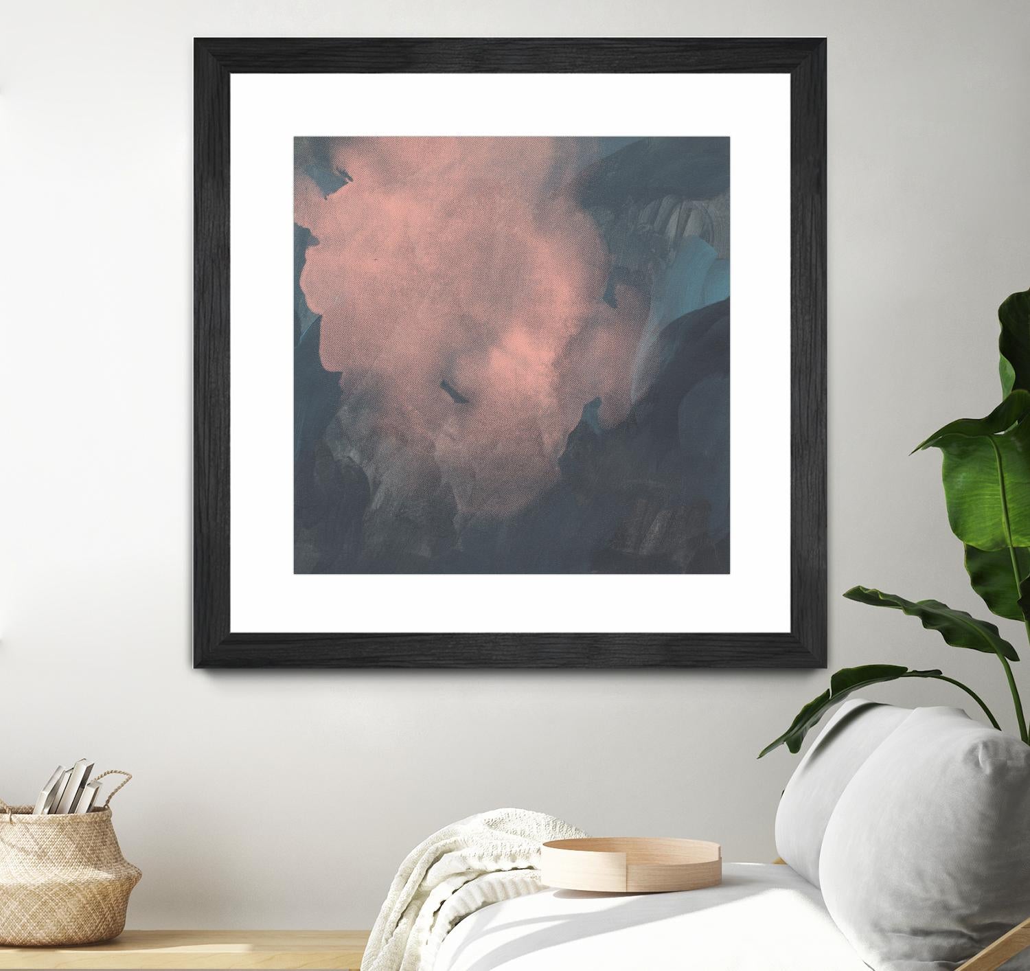Sunset Aura I by Jacob Green on GIANT ART - pink  abstract abstract