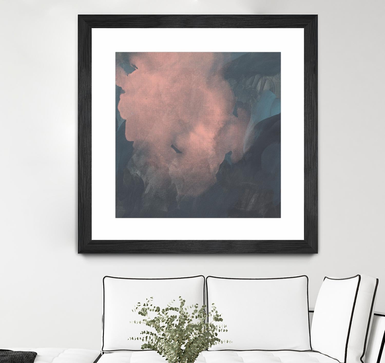 Sunset Aura I by Jacob Green on GIANT ART - pink  abstract abstract
