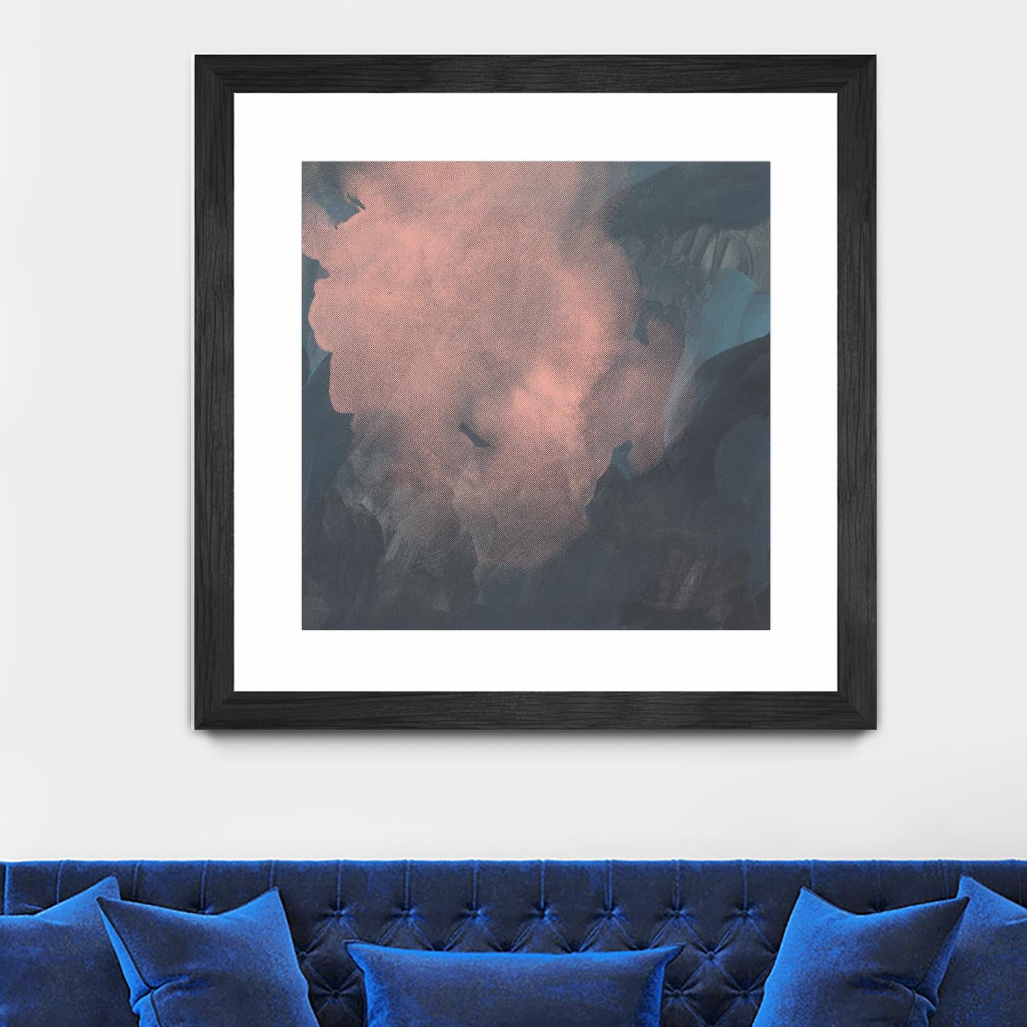 Sunset Aura I by Jacob Green on GIANT ART - pink  abstract abstract