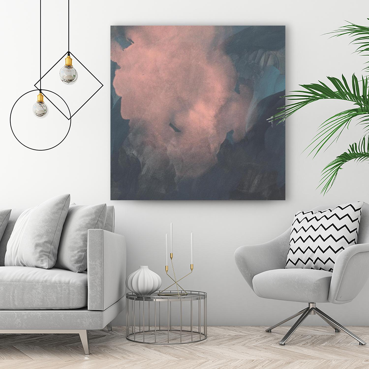 Sunset Aura I by Jacob Green on GIANT ART - pink  abstract abstract
