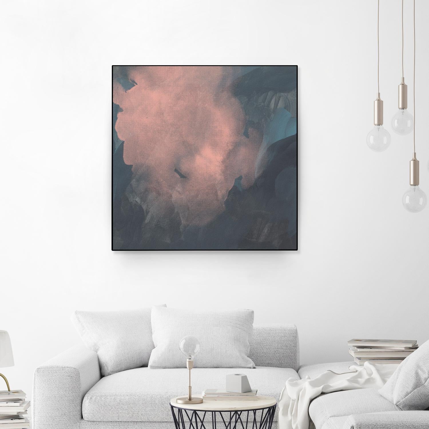 Sunset Aura I by Jacob Green on GIANT ART - pink  abstract abstract