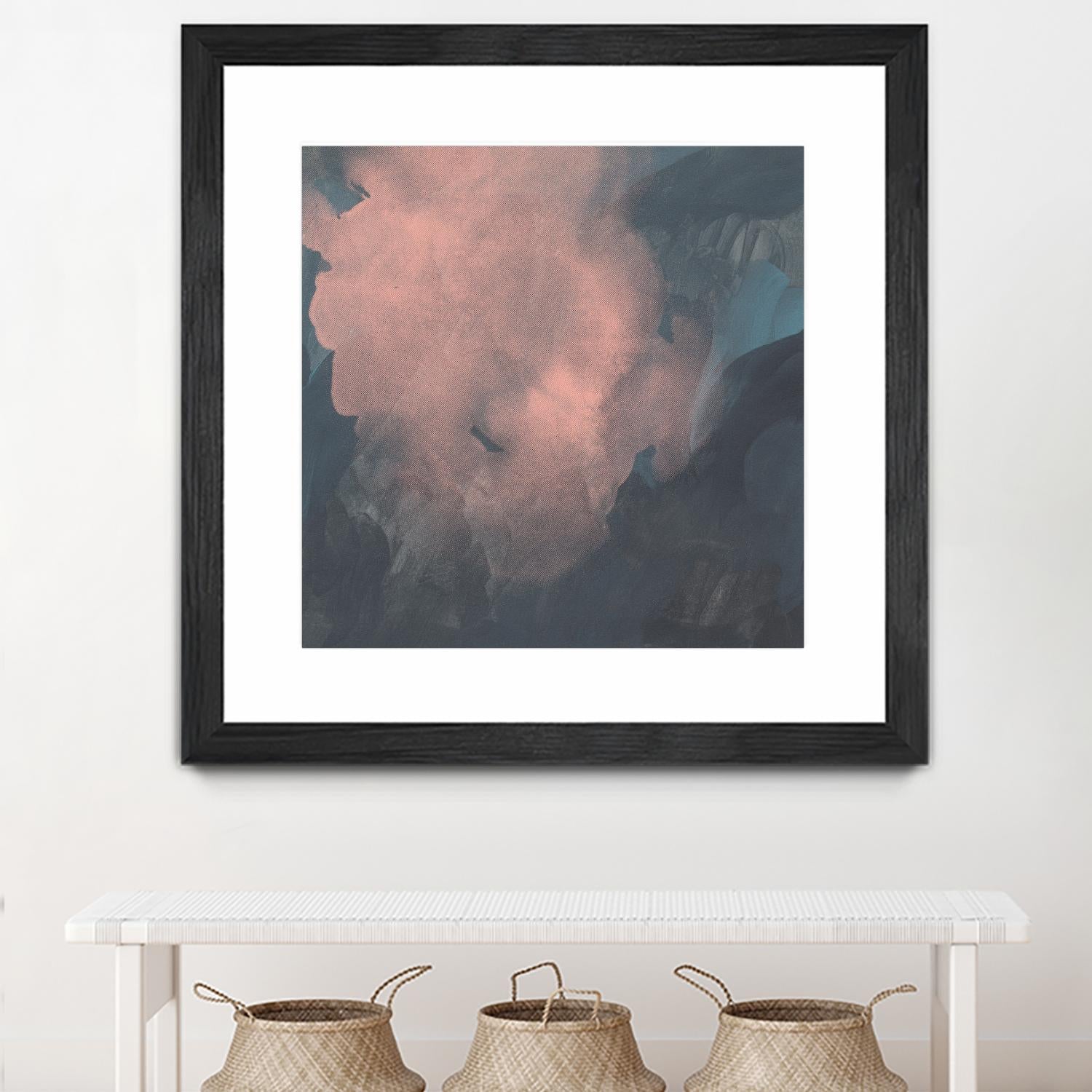Sunset Aura I by Jacob Green on GIANT ART - pink  abstract abstract