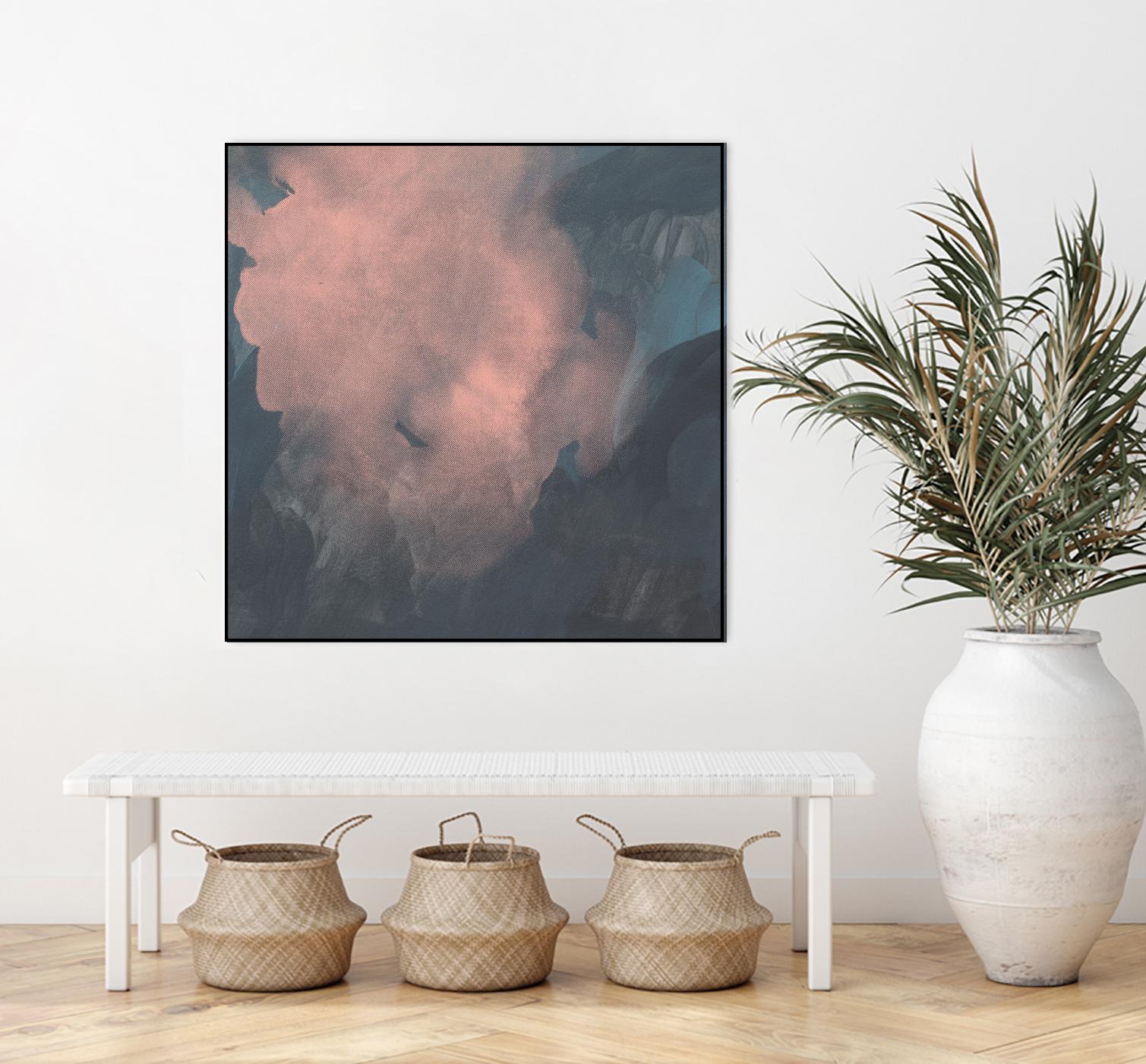 Sunset Aura I by Jacob Green on GIANT ART - pink  abstract abstract