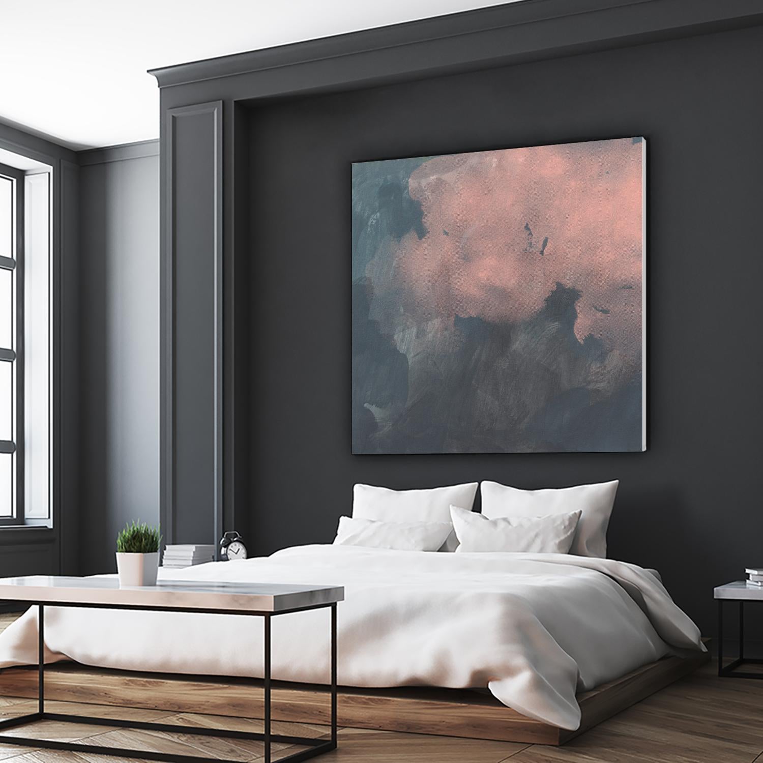 Sunset Aura II by Jacob Green on GIANT ART - pink abstract abstract