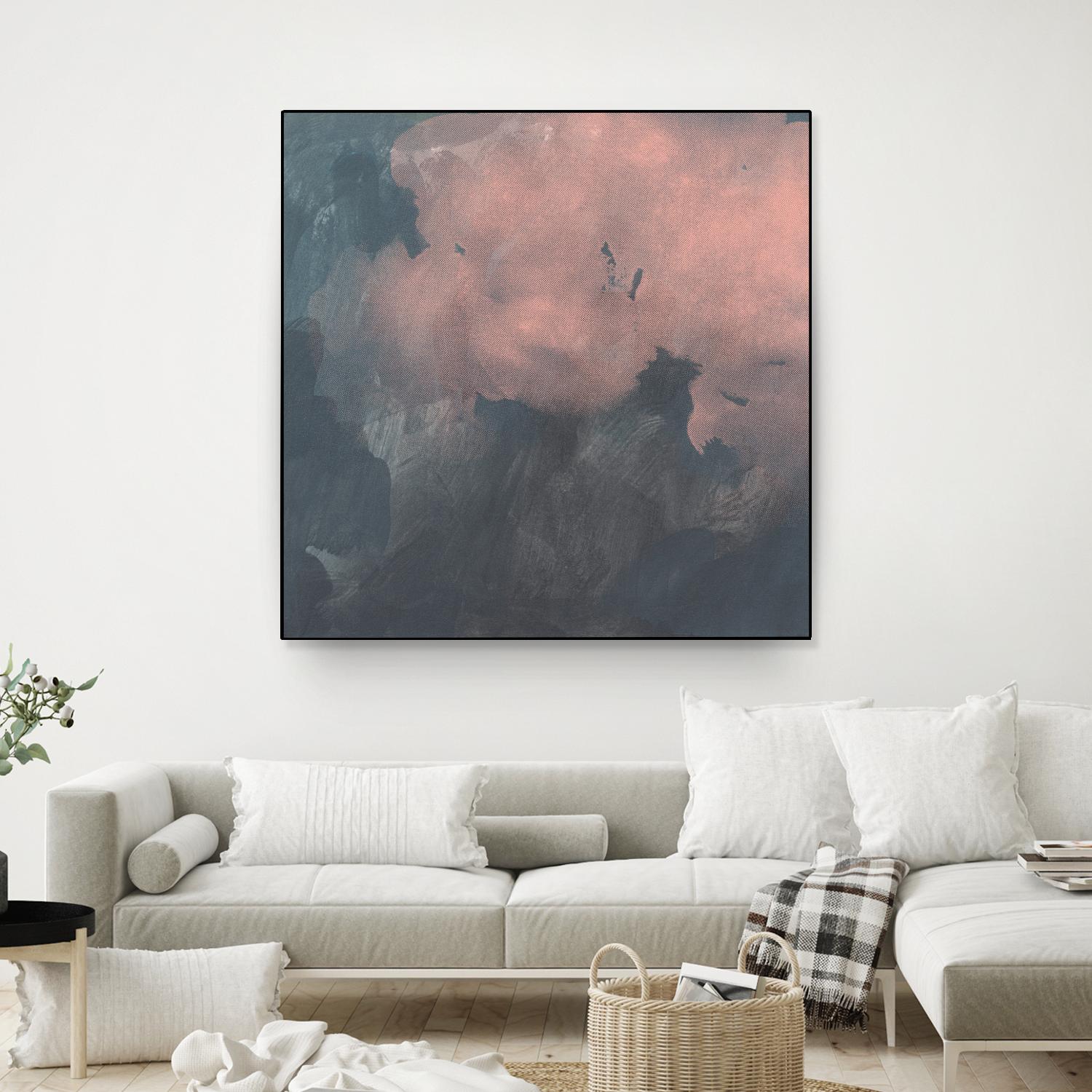 Sunset Aura II by Jacob Green on GIANT ART - pink abstract abstract