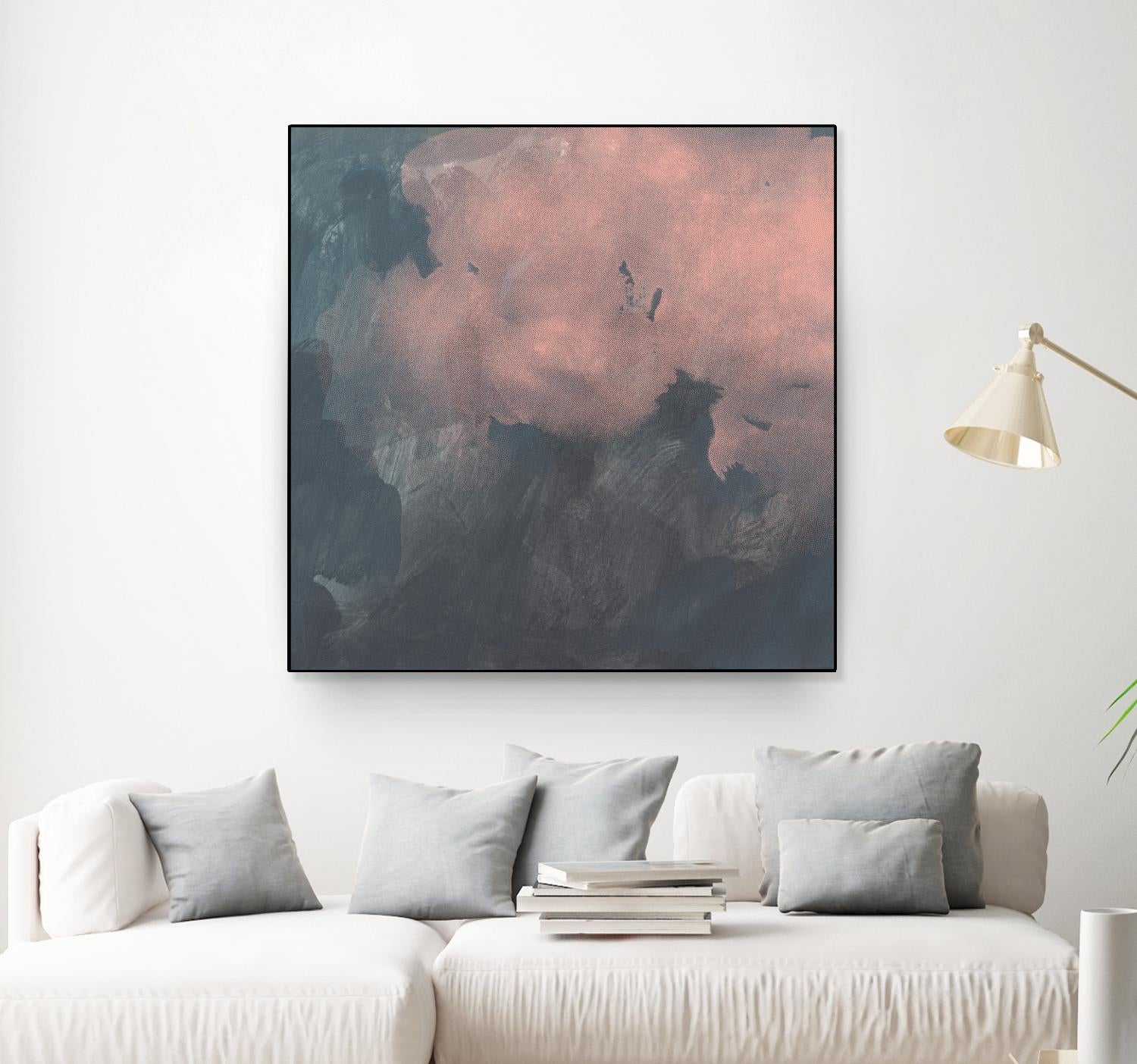 Sunset Aura II by Jacob Green on GIANT ART - pink abstract abstract