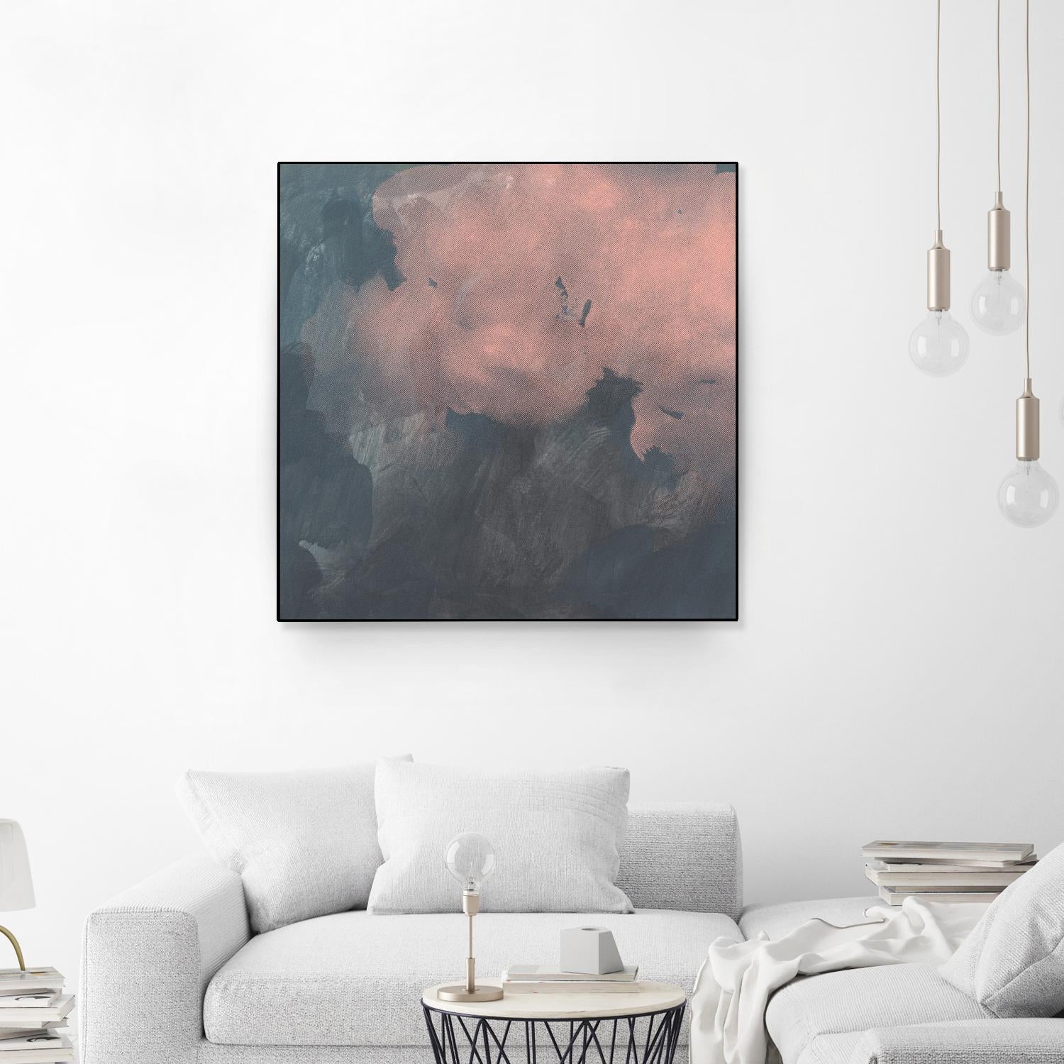 Sunset Aura II by Jacob Green on GIANT ART - pink abstract abstract
