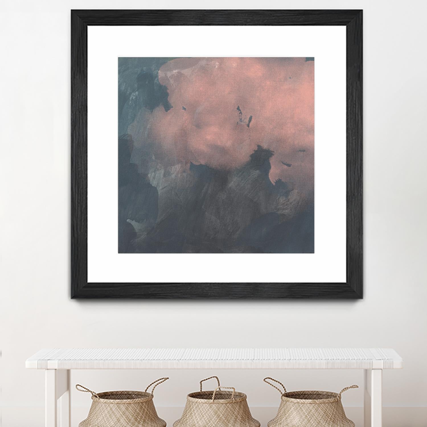 Sunset Aura II by Jacob Green on GIANT ART - pink abstract abstract