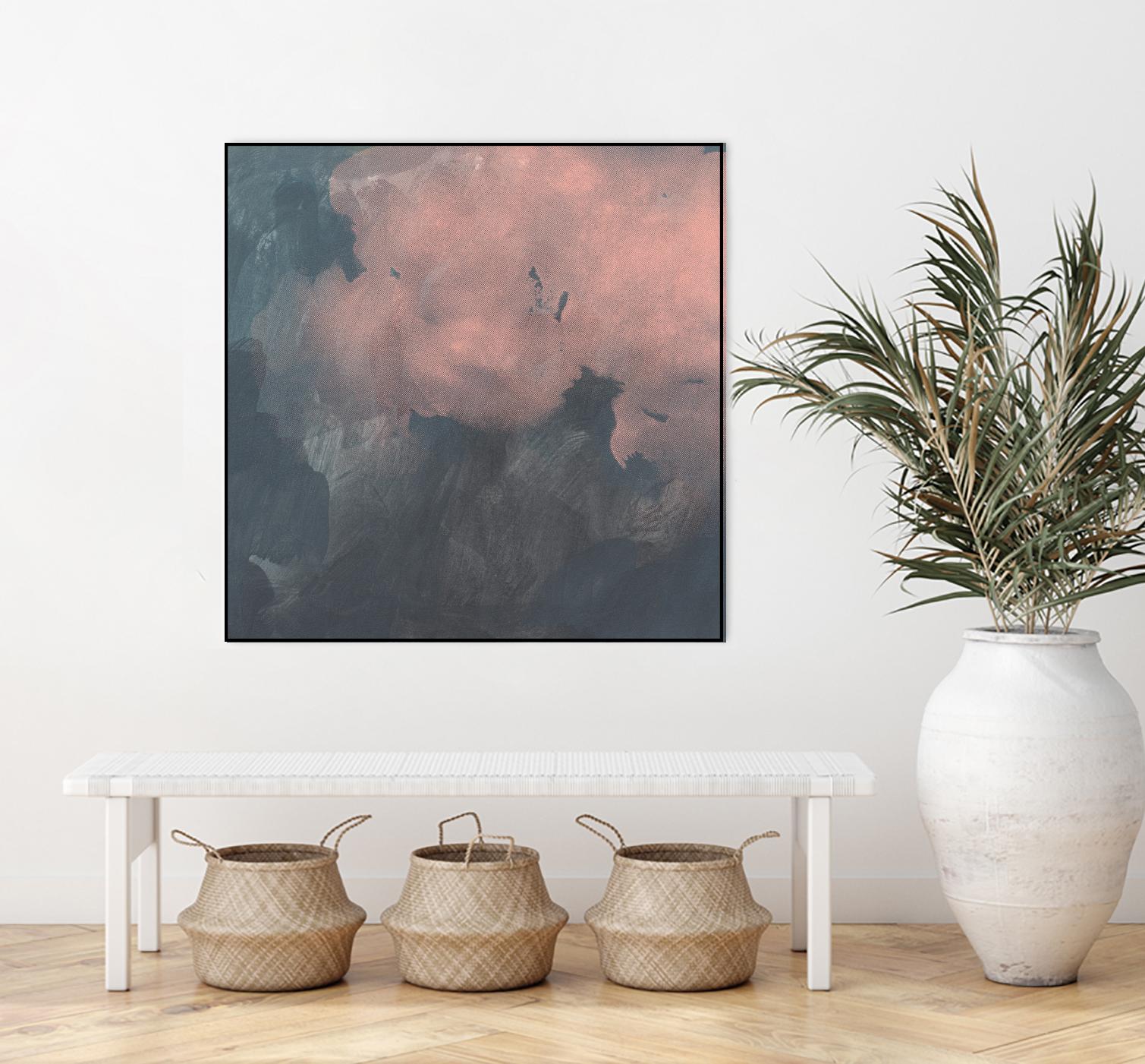 Sunset Aura II by Jacob Green on GIANT ART - pink abstract abstract