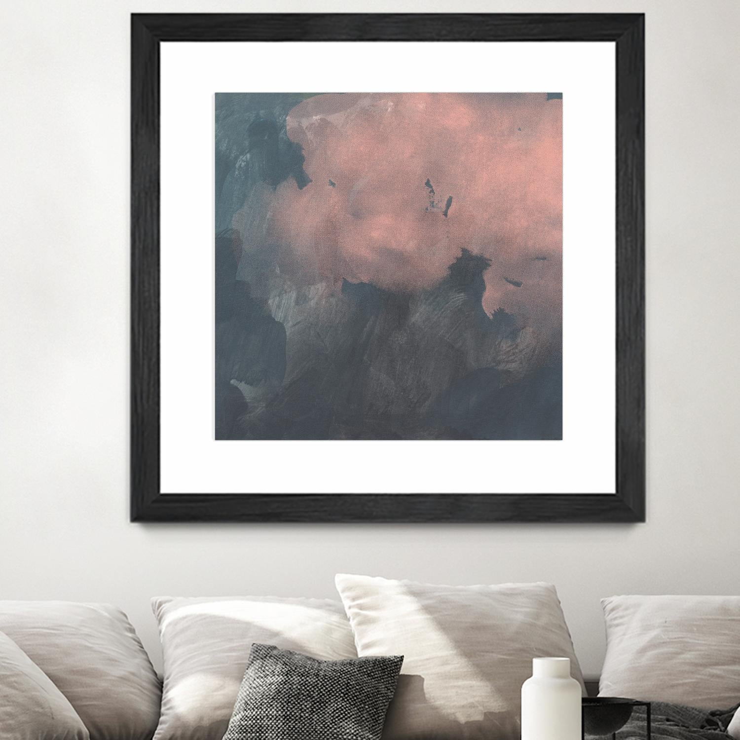 Sunset Aura II by Jacob Green on GIANT ART - pink abstract abstract