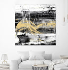 Gold Wave I by Ethan Harper on GIANT ART - gold abstract abstract
