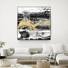 Gold Wave I by Ethan Harper on GIANT ART - gold abstract abstract
