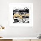 Gold Wave I by Ethan Harper on GIANT ART - gold abstract abstract