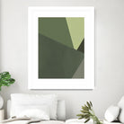 Sage Prism III by Jacob Green on GIANT ART - green abstract abstract