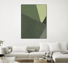 Sage Prism III by Jacob Green on GIANT ART - green abstract abstract