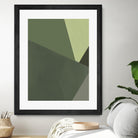 Sage Prism III by Jacob Green on GIANT ART - green abstract abstract