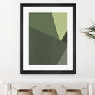 Sage Prism III by Jacob Green on GIANT ART - green abstract abstract