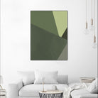 Sage Prism III by Jacob Green on GIANT ART - green abstract abstract
