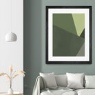 Sage Prism III by Jacob Green on GIANT ART - green abstract abstract