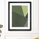 Sage Prism III by Jacob Green on GIANT ART - green abstract abstract