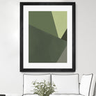 Sage Prism III by Jacob Green on GIANT ART - green abstract abstract