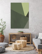 Sage Prism III by Jacob Green on GIANT ART - green abstract abstract