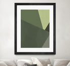Sage Prism III by Jacob Green on GIANT ART - green abstract abstract