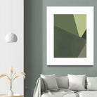 Sage Prism III by Jacob Green on GIANT ART - green abstract abstract