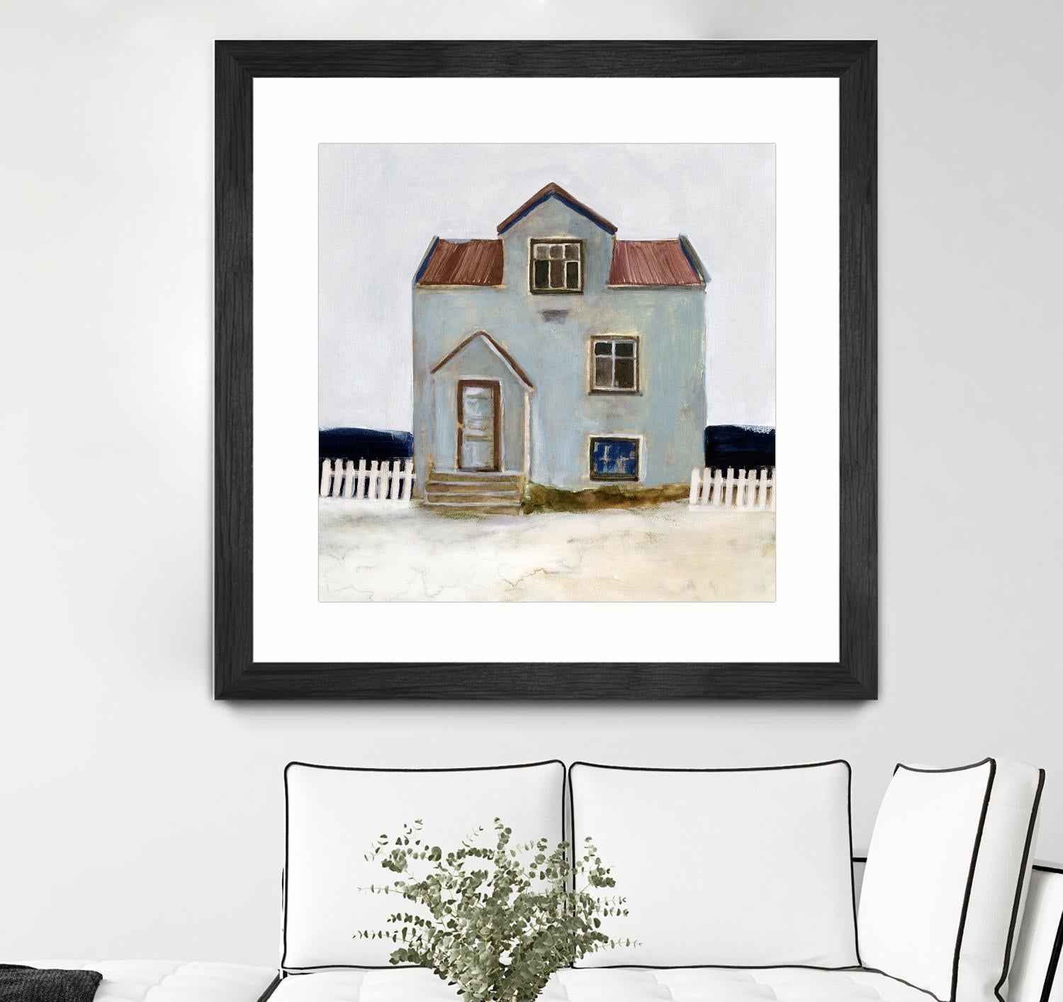 Beach Hut III by Stellar Design Studio on GIANT ART - beige coastal & tropical accommodations