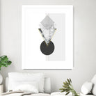 Marbled Deco I by Sabrina Balbuena on GIANT ART - gold abstract abstract