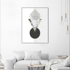 Marbled Deco I by Sabrina Balbuena on GIANT ART - gold abstract abstract