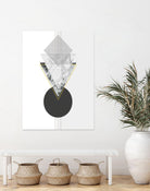 Marbled Deco I by Sabrina Balbuena on GIANT ART - gold abstract abstract