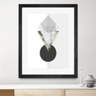 Marbled Deco I by Sabrina Balbuena on GIANT ART - gold abstract abstract