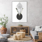 Marbled Deco I by Sabrina Balbuena on GIANT ART - gold abstract abstract