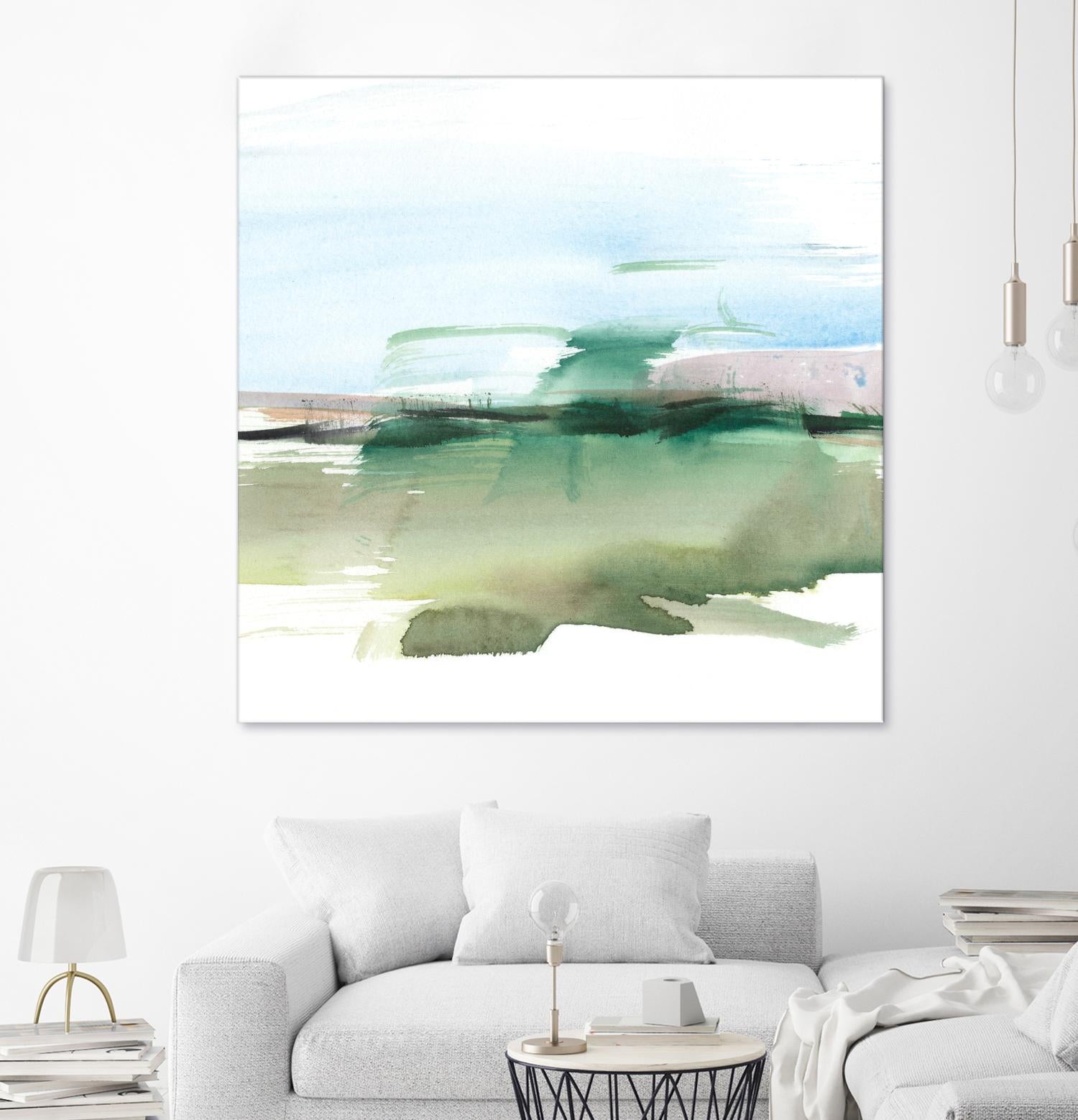 Abstract Wetland II by Ethan Harper on GIANT ART - green abstract abstract