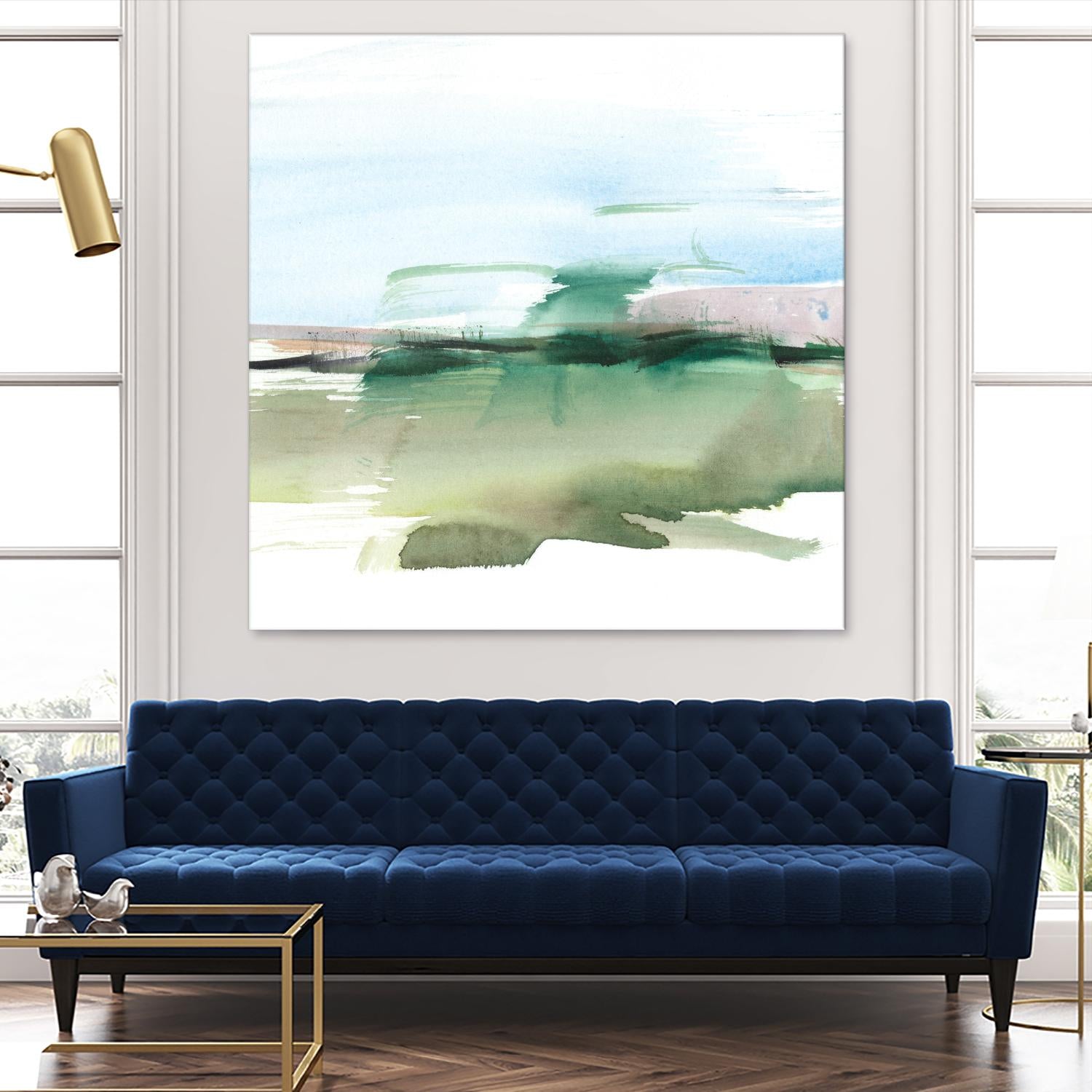 Abstract Wetland II by Ethan Harper on GIANT ART - green abstract abstract