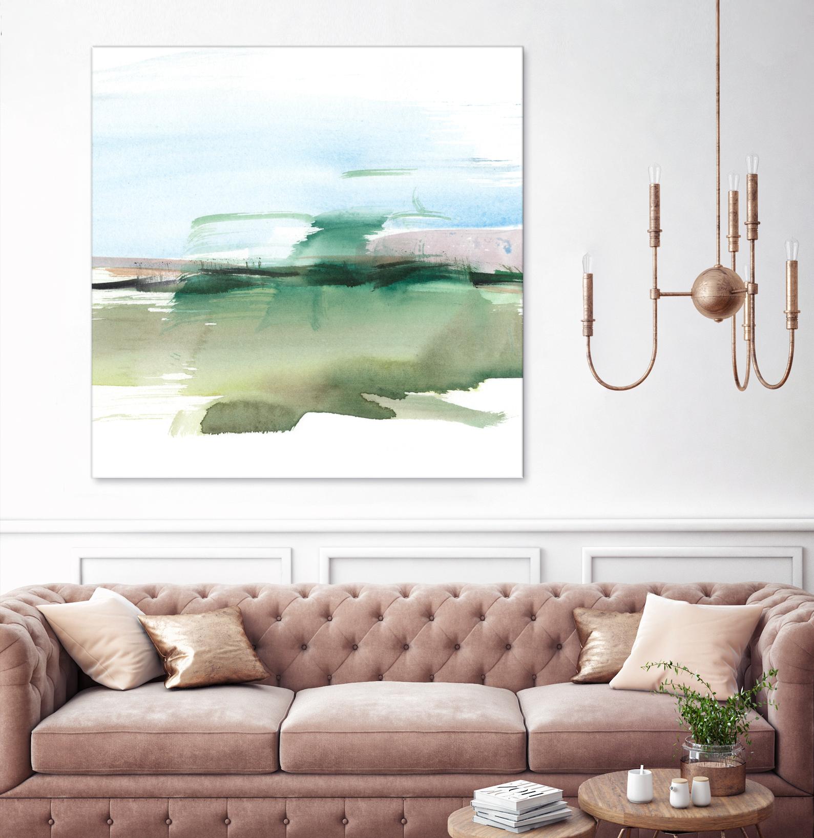 Abstract Wetland II by Ethan Harper on GIANT ART - green abstract abstract