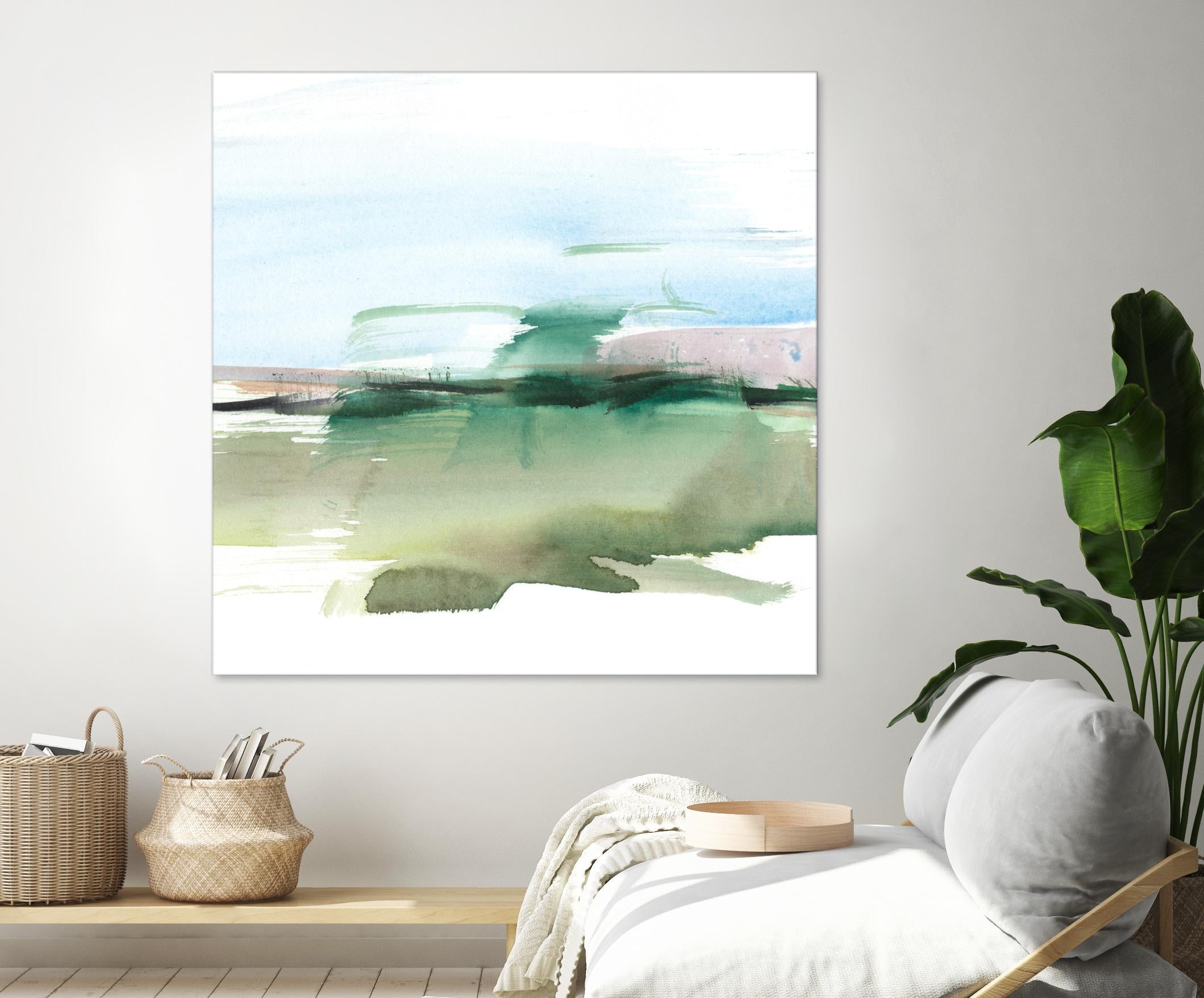Abstract Wetland II by Ethan Harper on GIANT ART - green abstract abstract