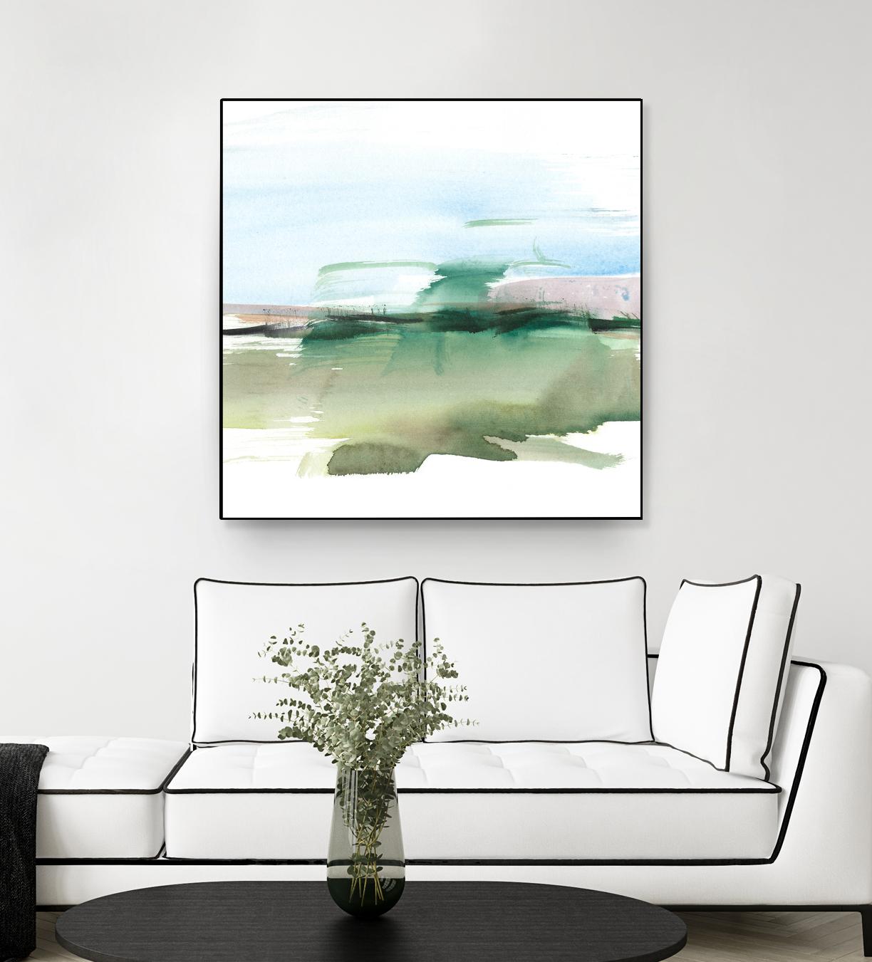 Abstract Wetland II by Ethan Harper on GIANT ART - green abstract abstract