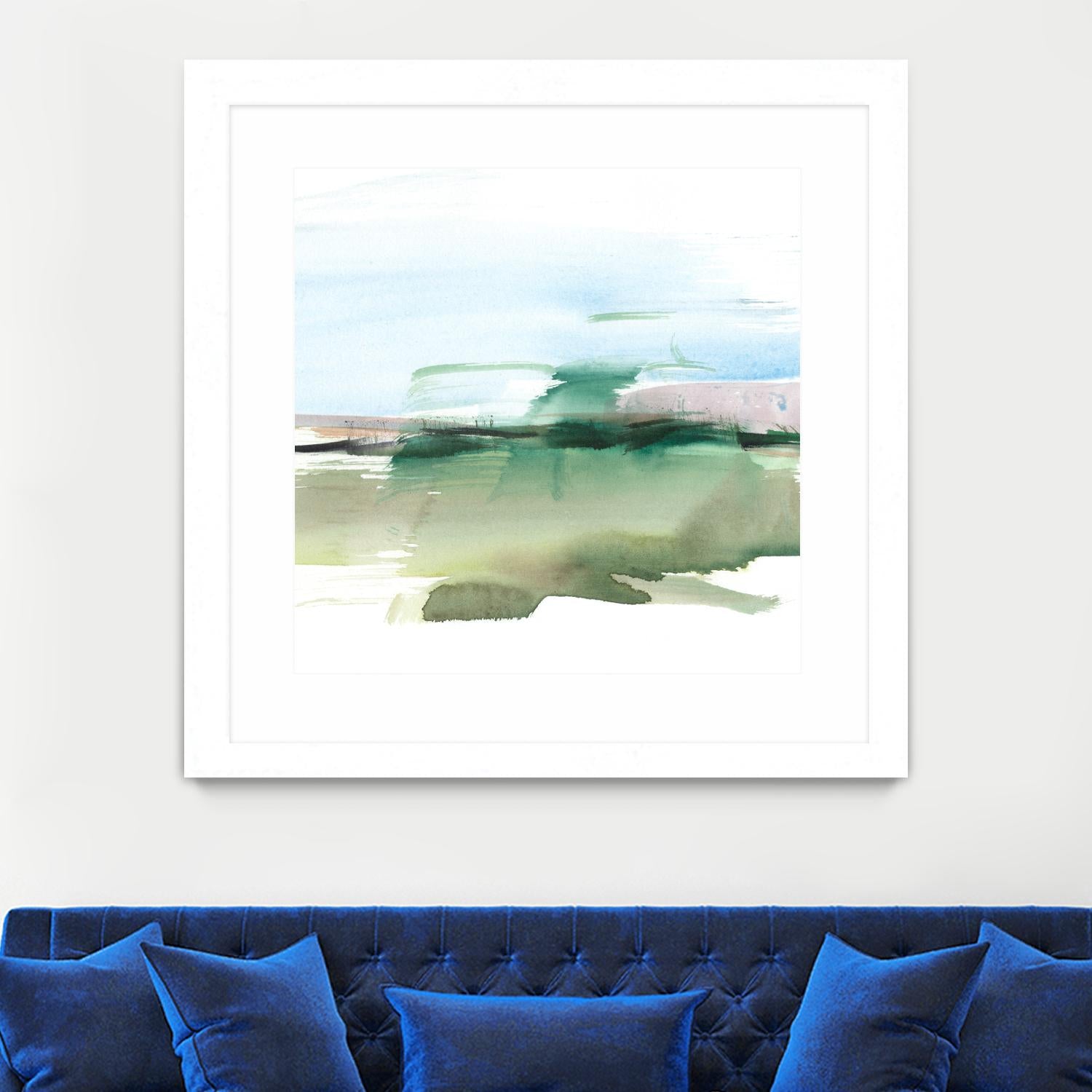 Abstract Wetland II by Ethan Harper on GIANT ART - green abstract abstract