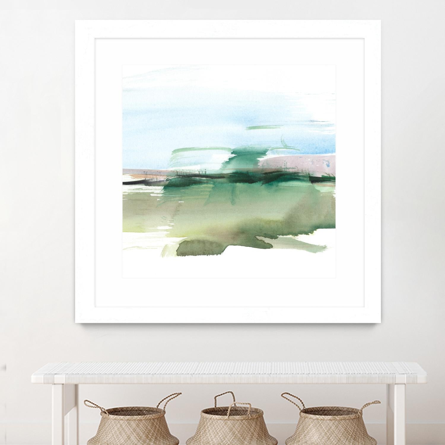 Abstract Wetland II by Ethan Harper on GIANT ART - green abstract abstract