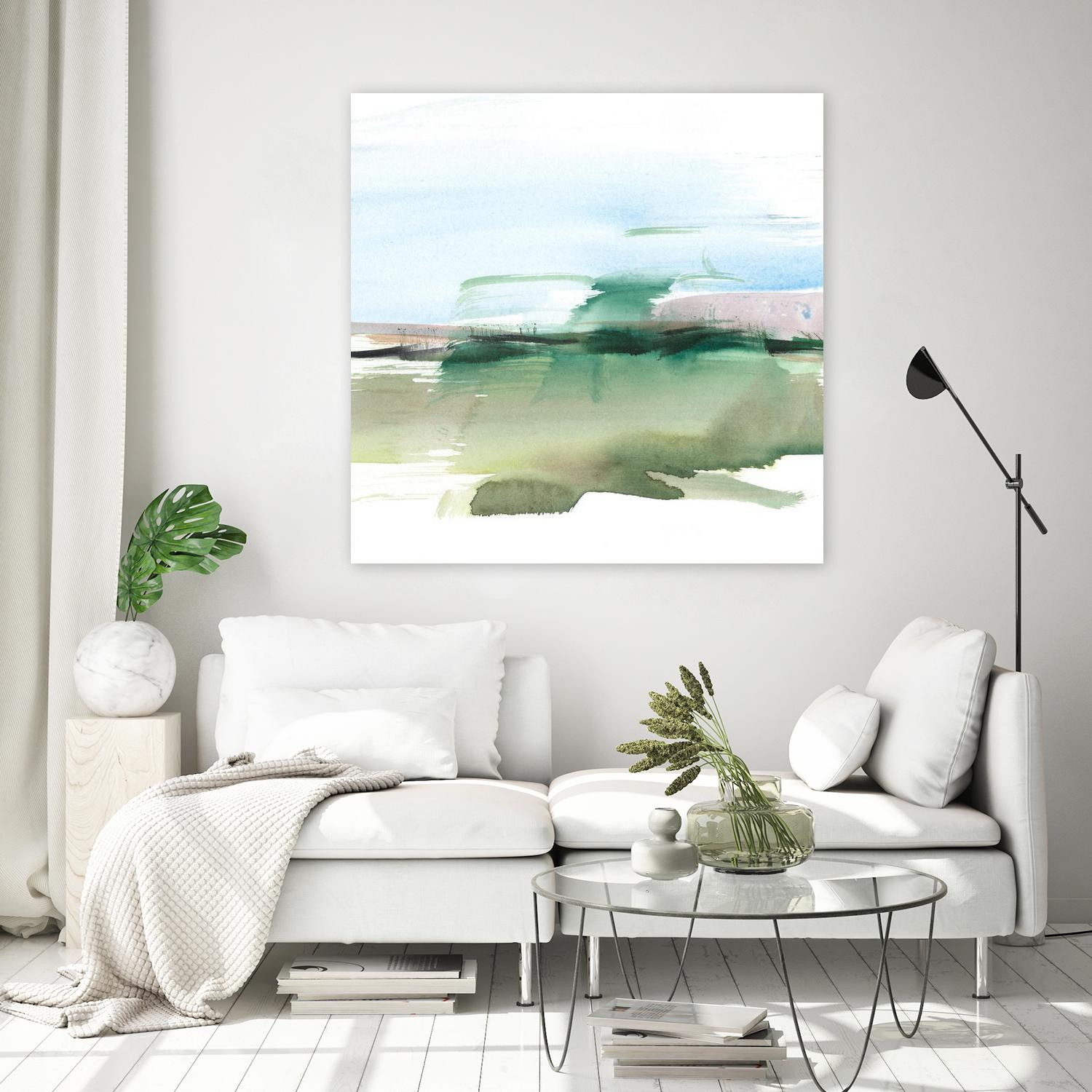 Abstract Wetland II by Ethan Harper on GIANT ART - green abstract abstract