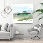 Abstract Wetland II by Ethan Harper on GIANT ART - green abstract abstract